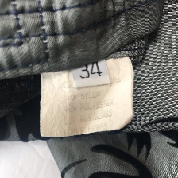 Vintage 90s Y2K CC Counter Culture Boardshorts Mens 34 Dragon Rave Skater Surfer - Picture 7 of 15